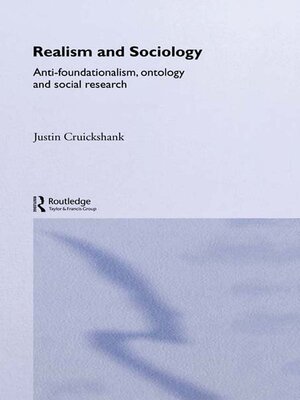 cover image of Realism and Sociology